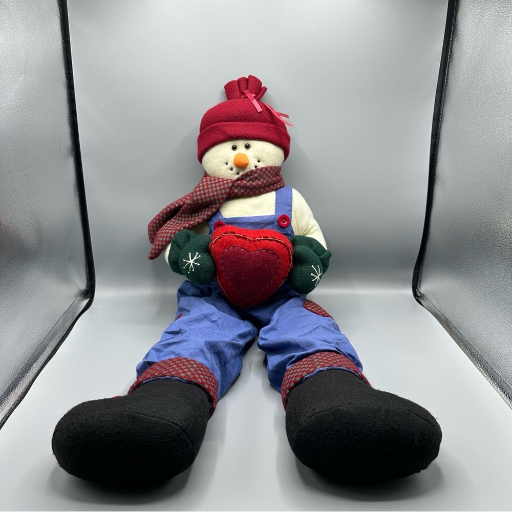 Snowman Door Draft Stopper Winter Accessories Decor